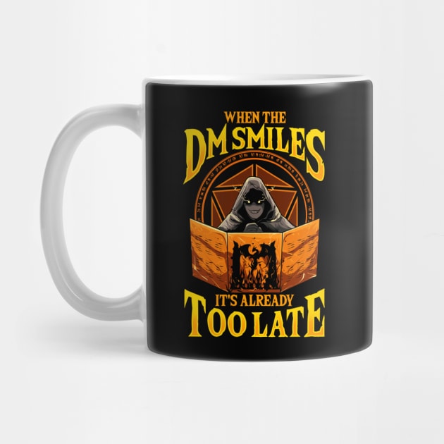 When the DM Smiles It's Already Too Late Tabletop by theperfectpresents